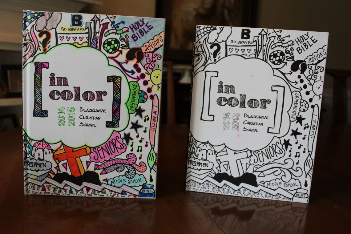 Let students color their yearbook cover » Walsworth Yearbook Companies