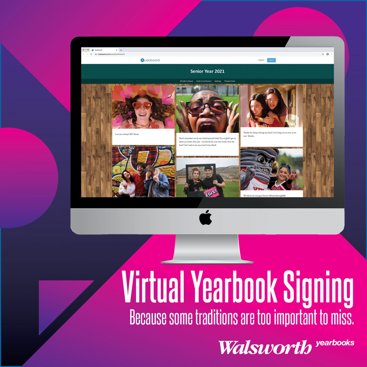 Virtual Yearbook Signing