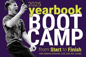 Yearbook Bootcamp 2025 Graphic