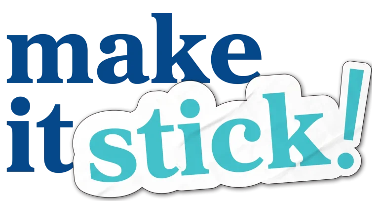 Make it stick logo